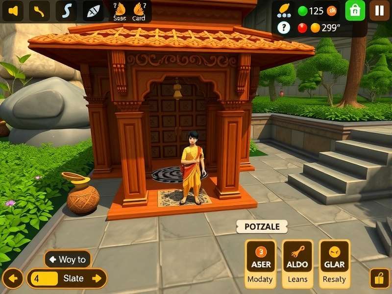 Indian Nutmeg Odyssey puzzle solving interface